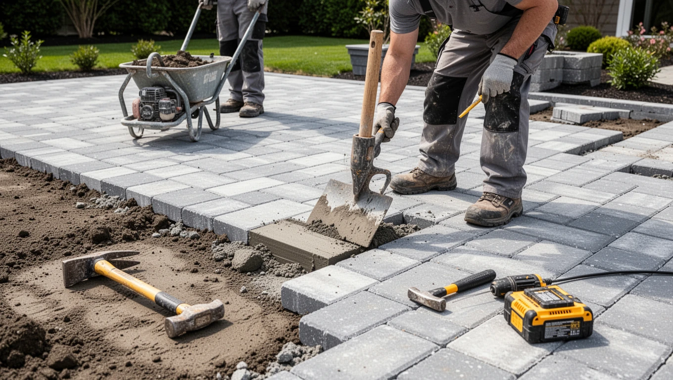 Paver Patio Installation